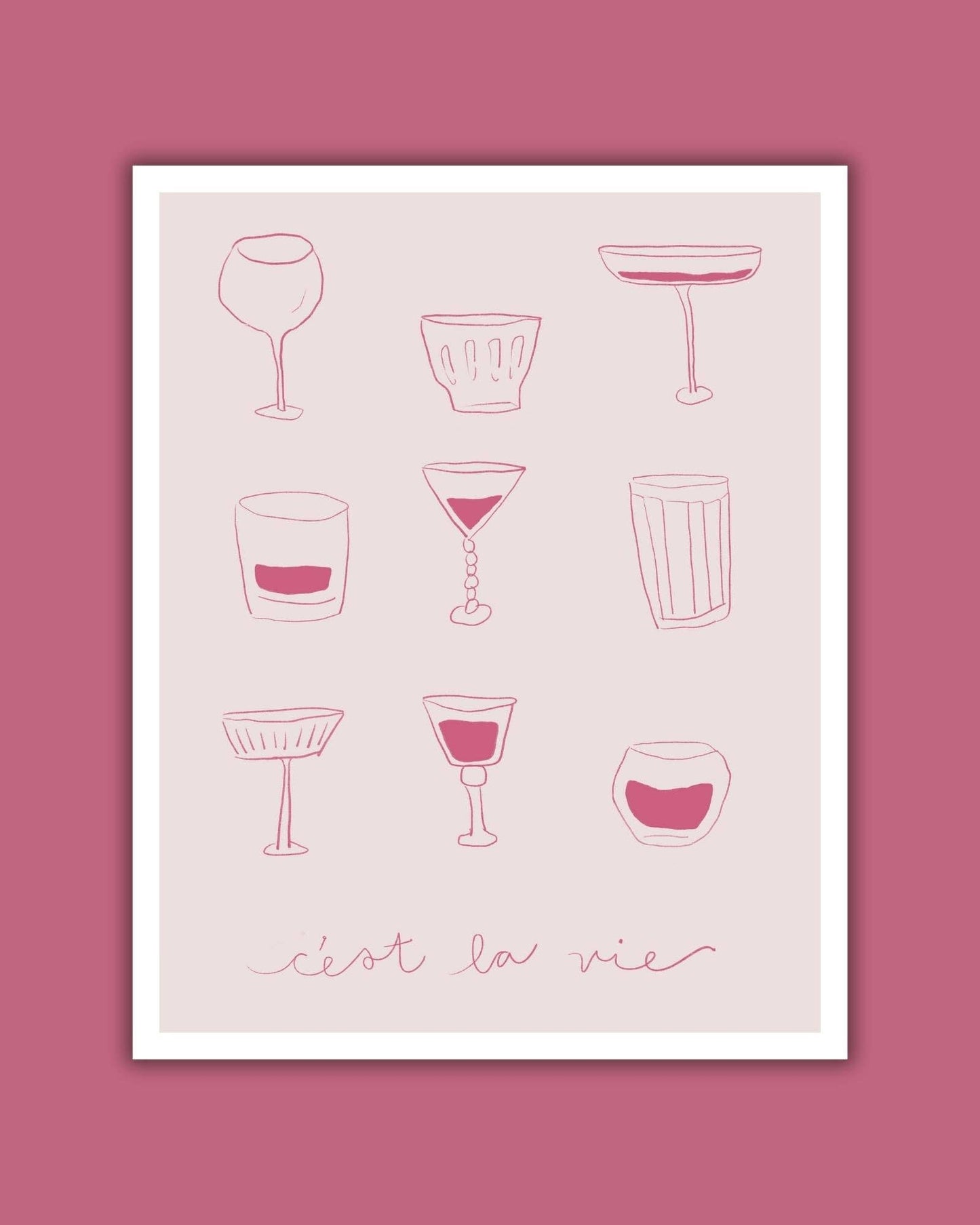 Drinkware Print