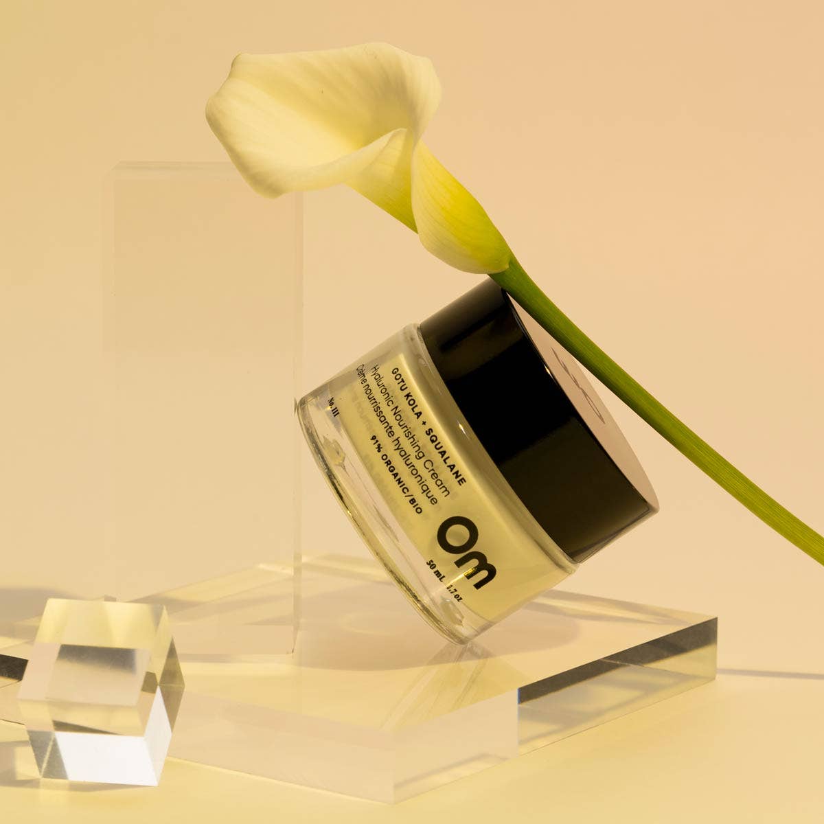 Om Organics Skincare - Gotu Kola + Squalane Hyaluronic Nourishing Cream