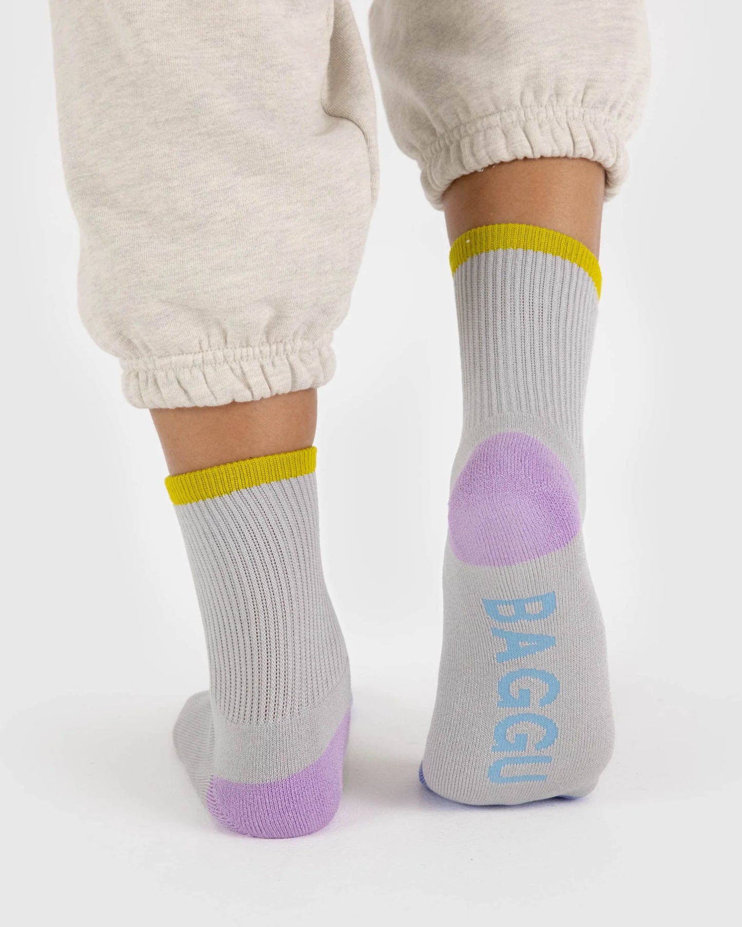 Baggu - Sock Ribbed - Fog Mix