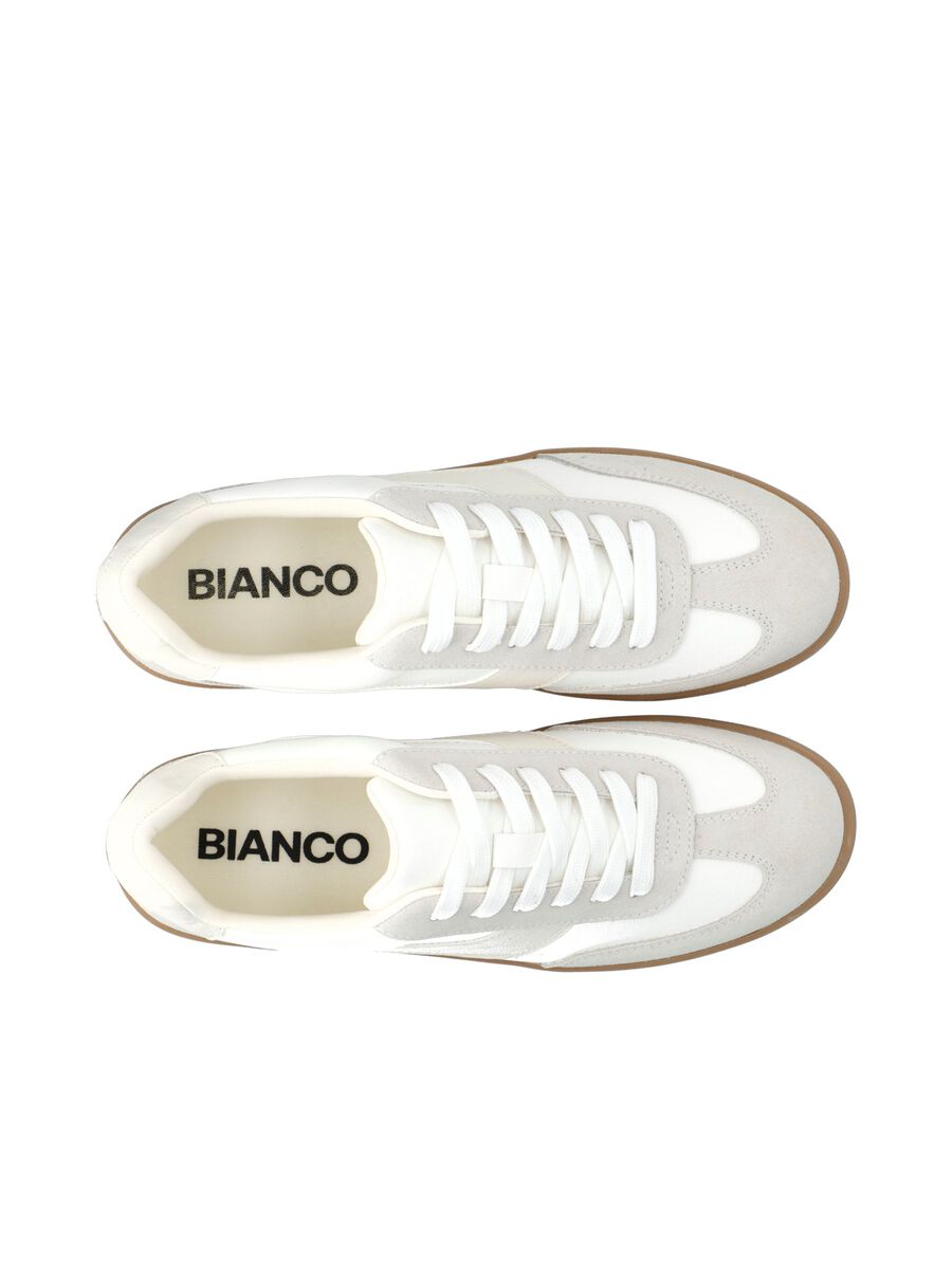 BIABERLIN LOW-TOP TRAINERS - Off White