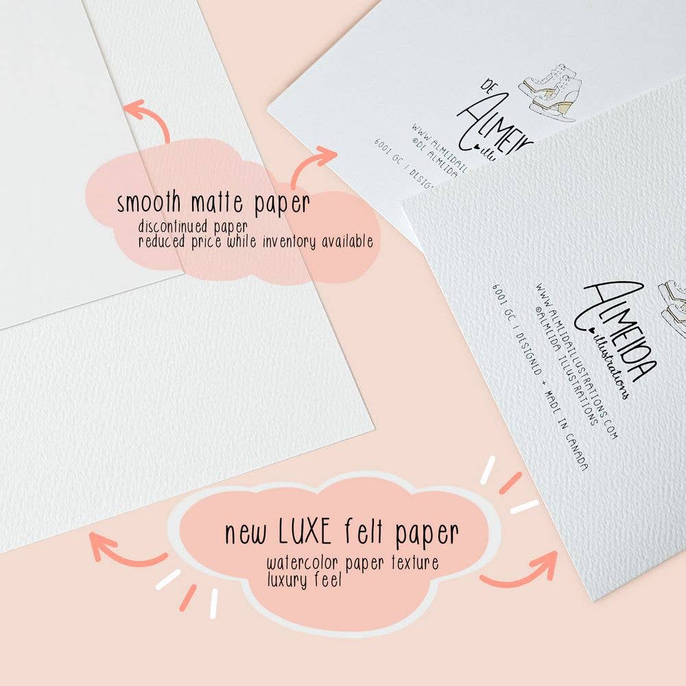 It's your Birthday! Colorful Birthday Greeting Card: Luxe Felt + White Envelope
