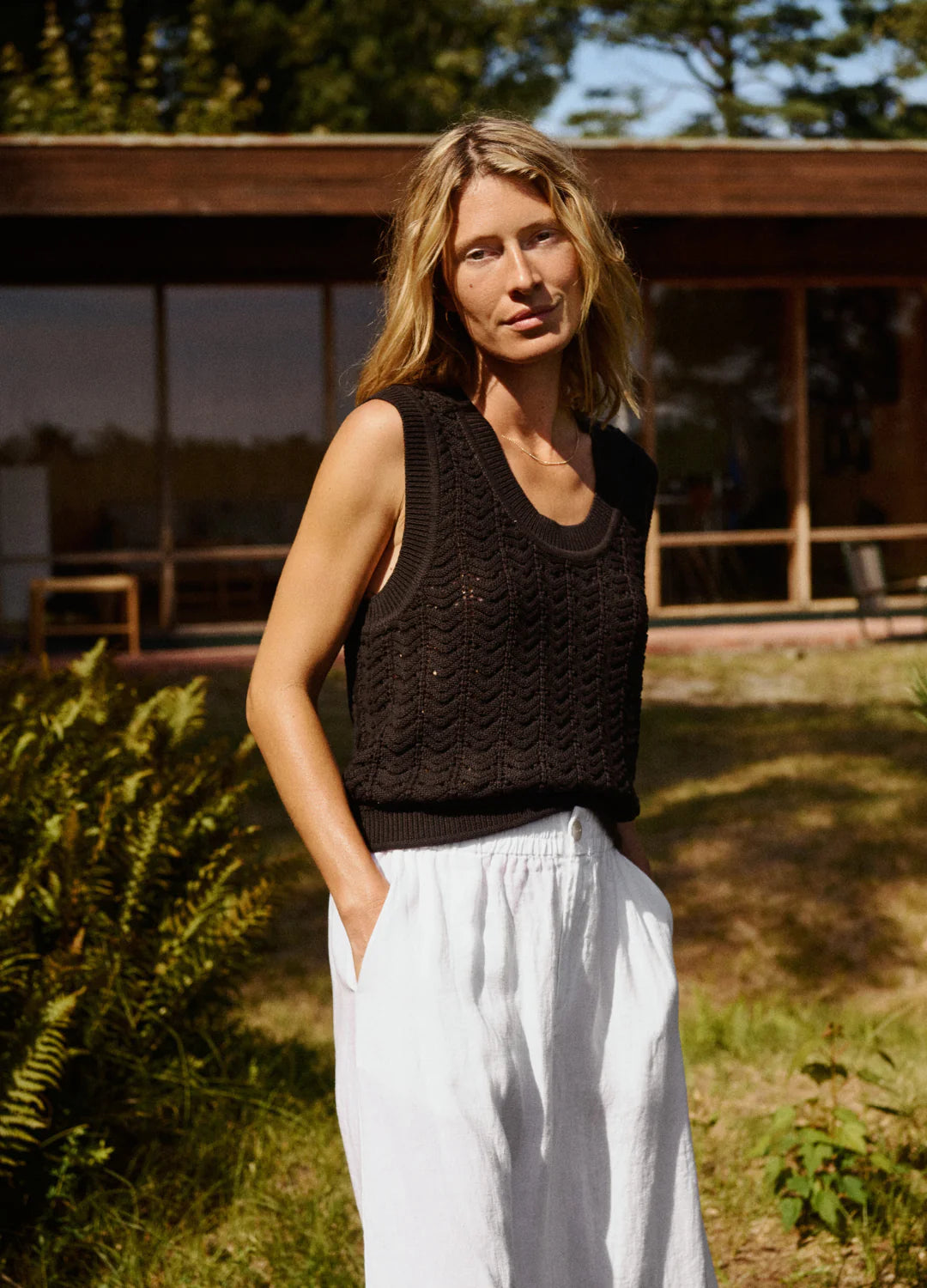 Part Two Radka knit vest