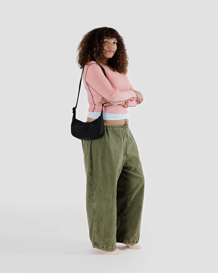 Crescent Bag - Small - Black