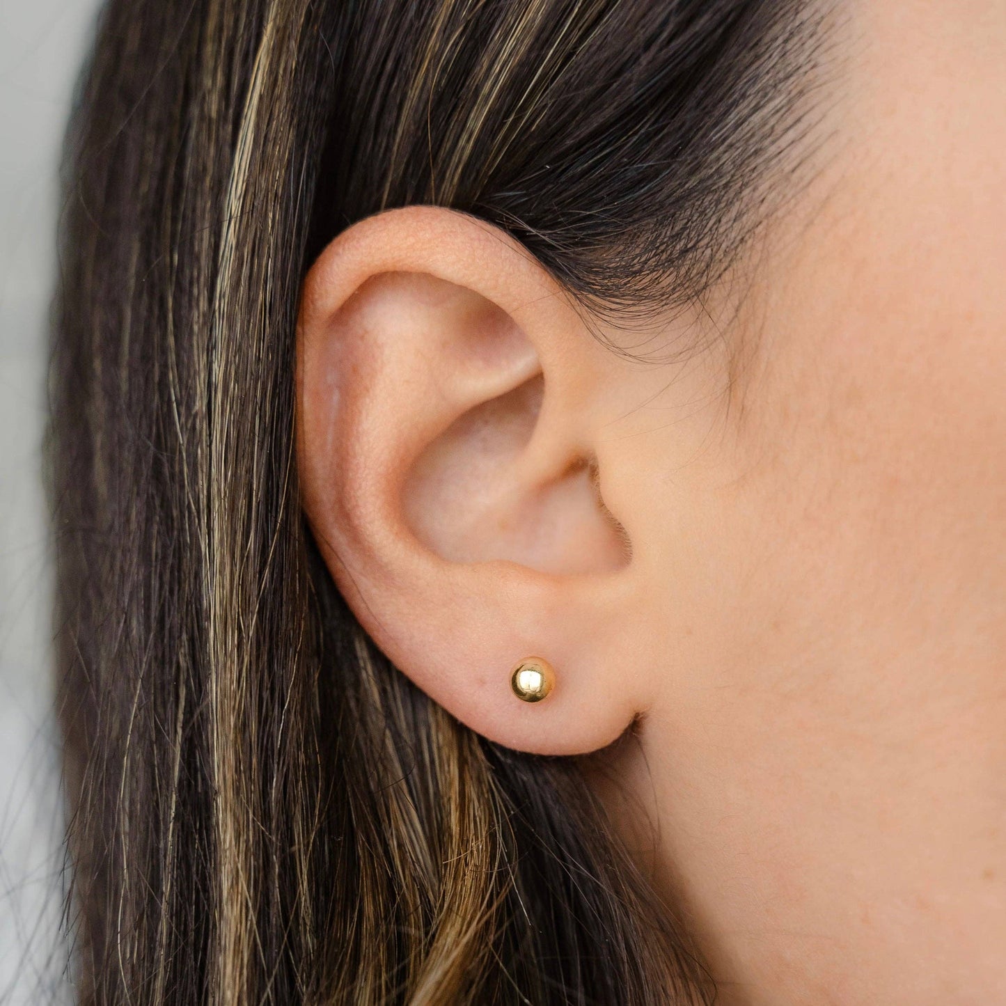 Earrings - Gold Studs