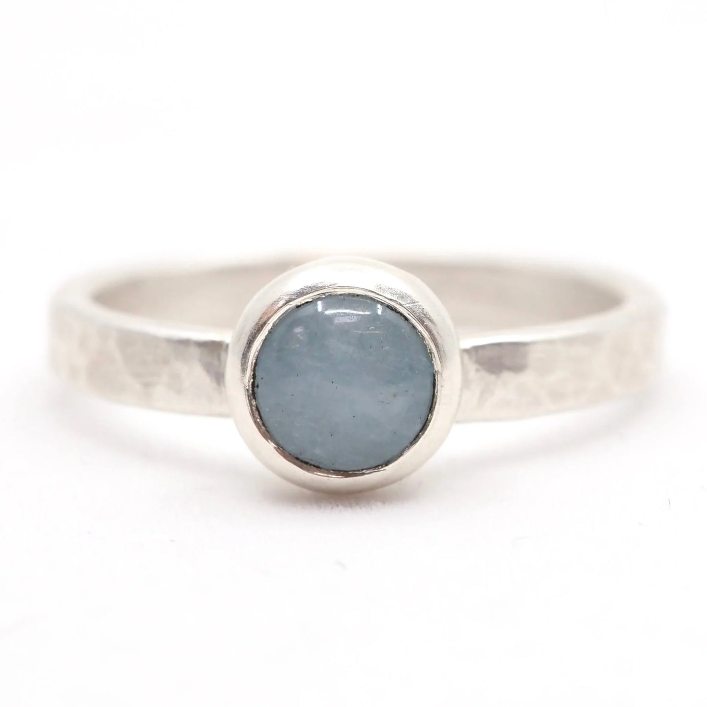 Lisa Fletcher - Sterling Silver - Aquamarine Ring