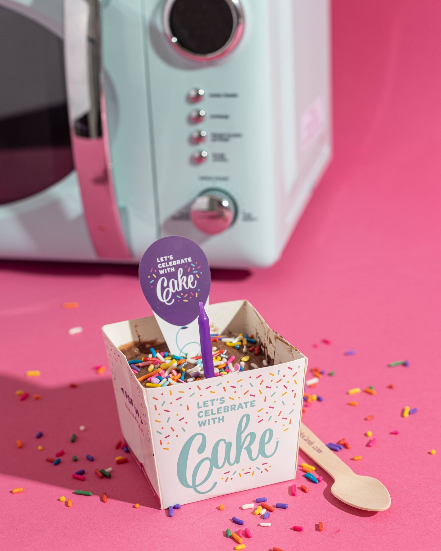 Insta Cake Card - Just Because - Zesty Lemon