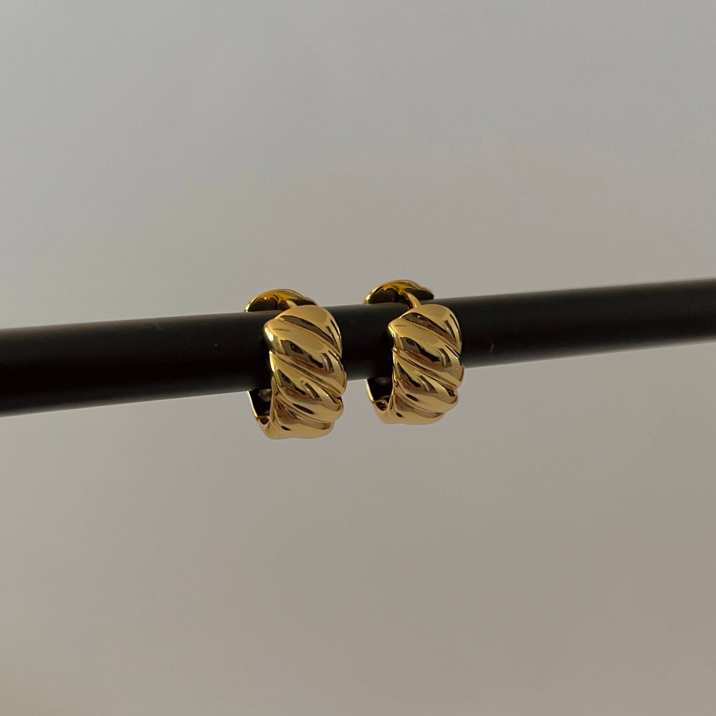 Earrings - Mia Huggies - Gold