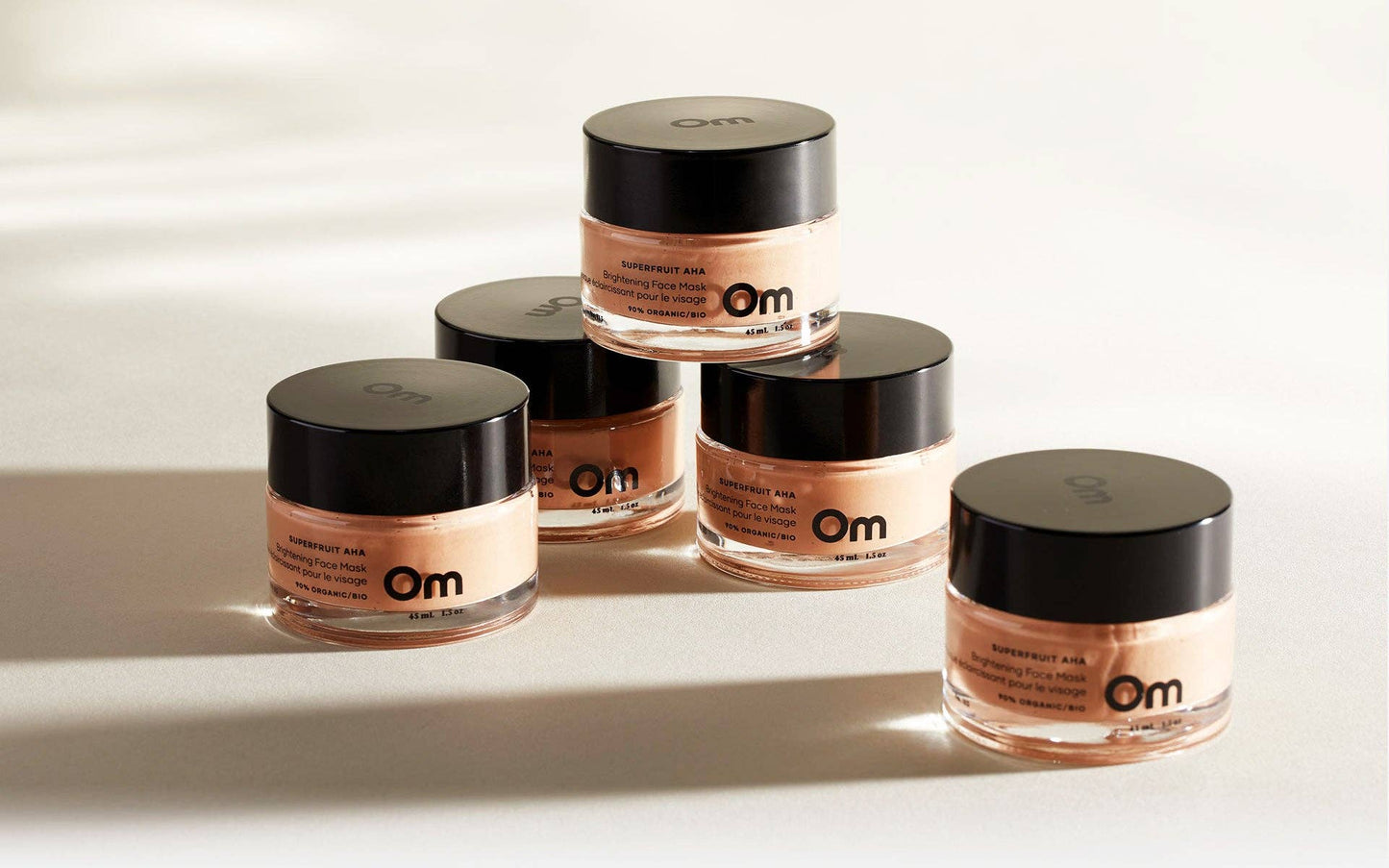 Om Organics Skincare - Mini Superfruit AHA Brightening Face Mask