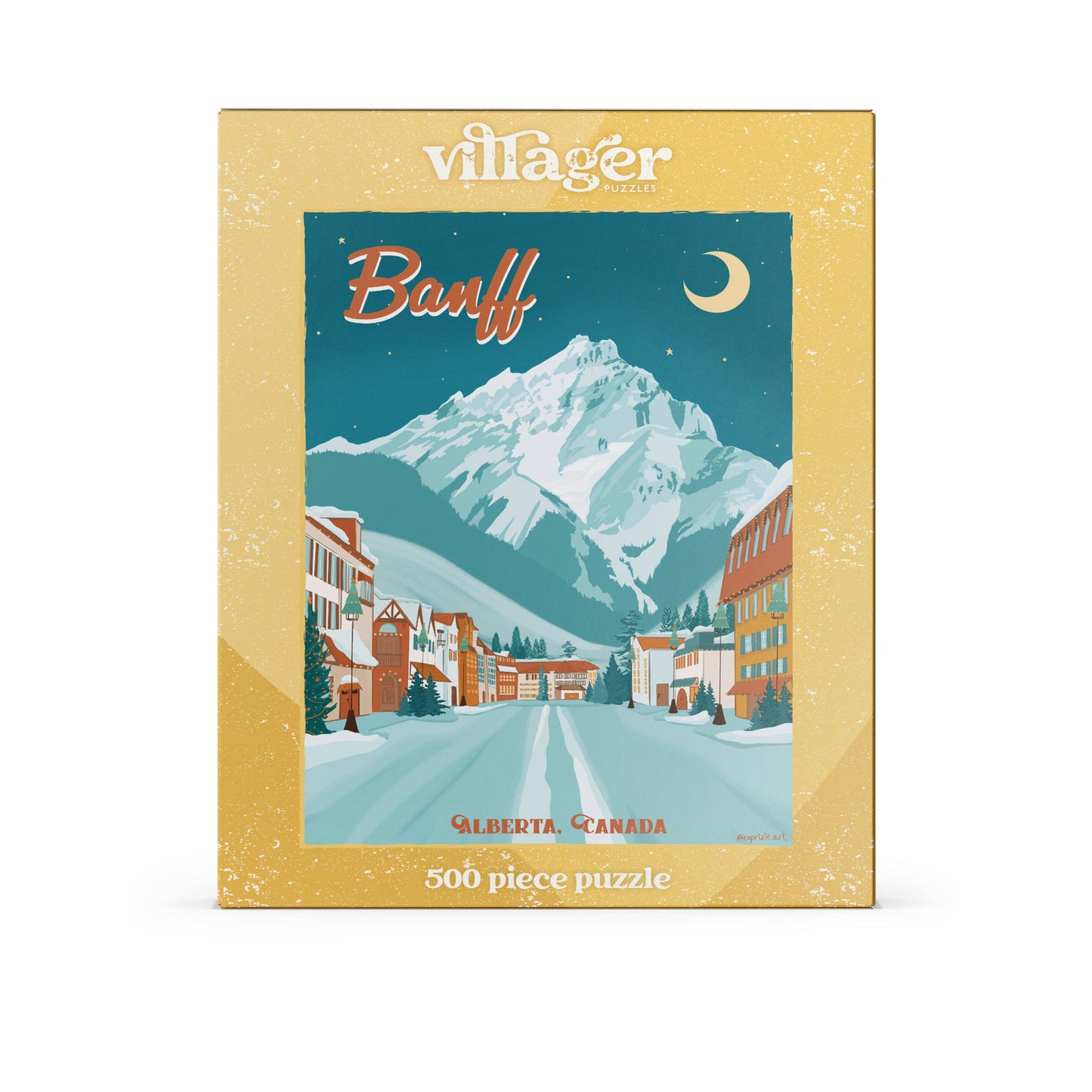 Villager Puzzles - Banff | 500-Piece Puzzle | Designed in Canada
