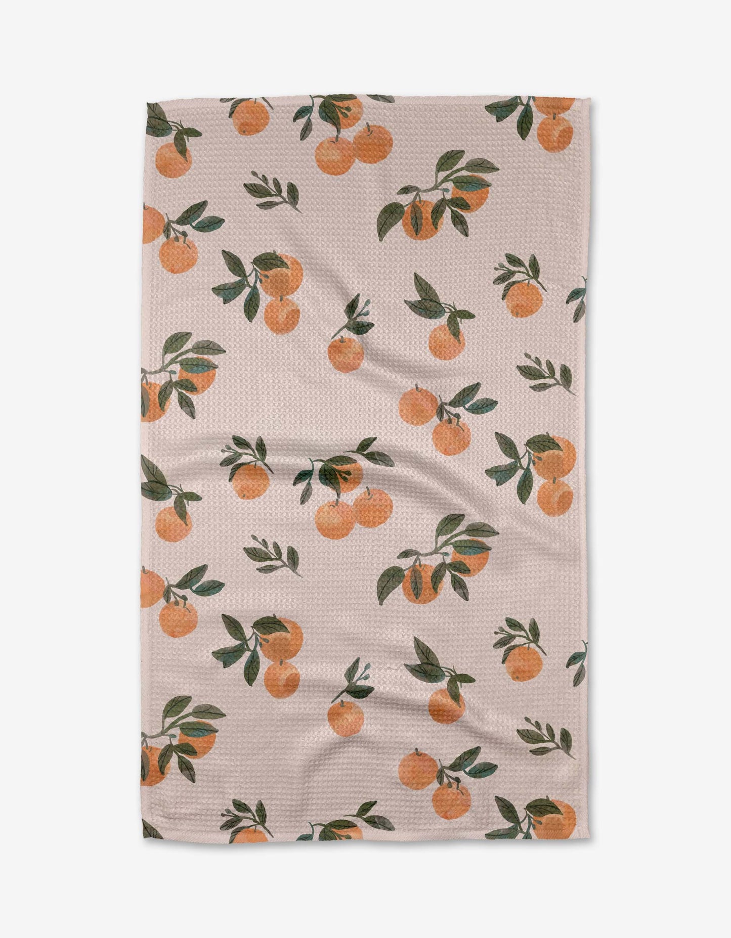 Geometry - Tea Towel - Pretty In Peach