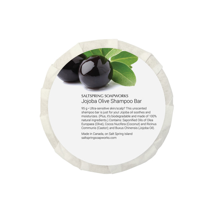 Saltspring Soapworks - Jojoba Olive Shampoo Bar