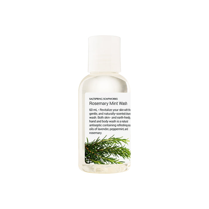 Saltspring Soapworks - (Travel Size) - Rosemary Mint Wash