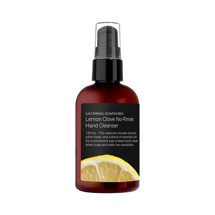 Saltspring Soapworks - Lemon Clove No-Rinse Hand Cleanser