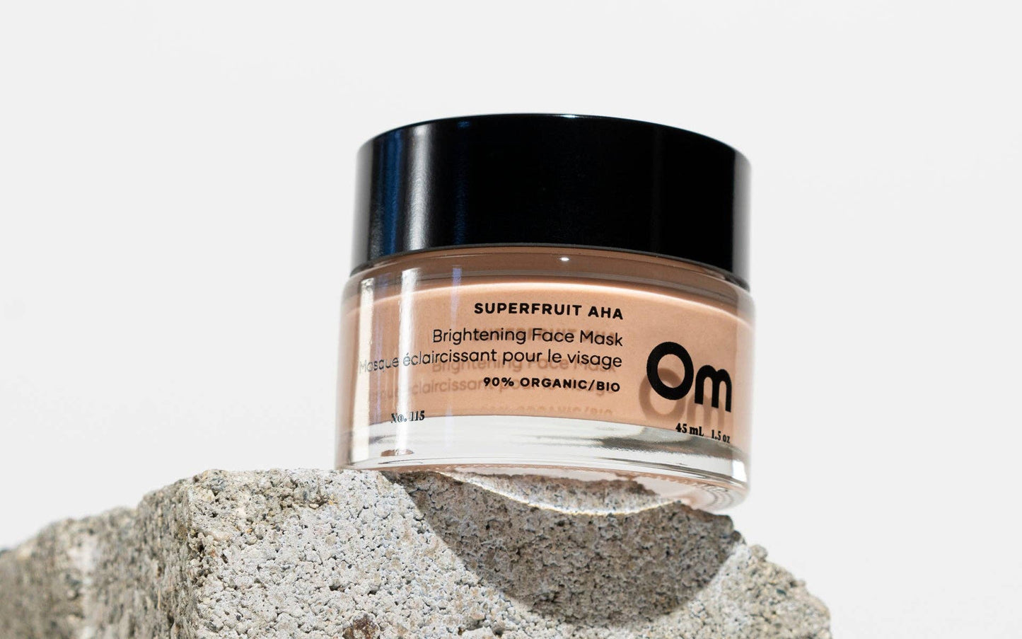 Om Organics Skincare - Mini Superfruit AHA Brightening Face Mask