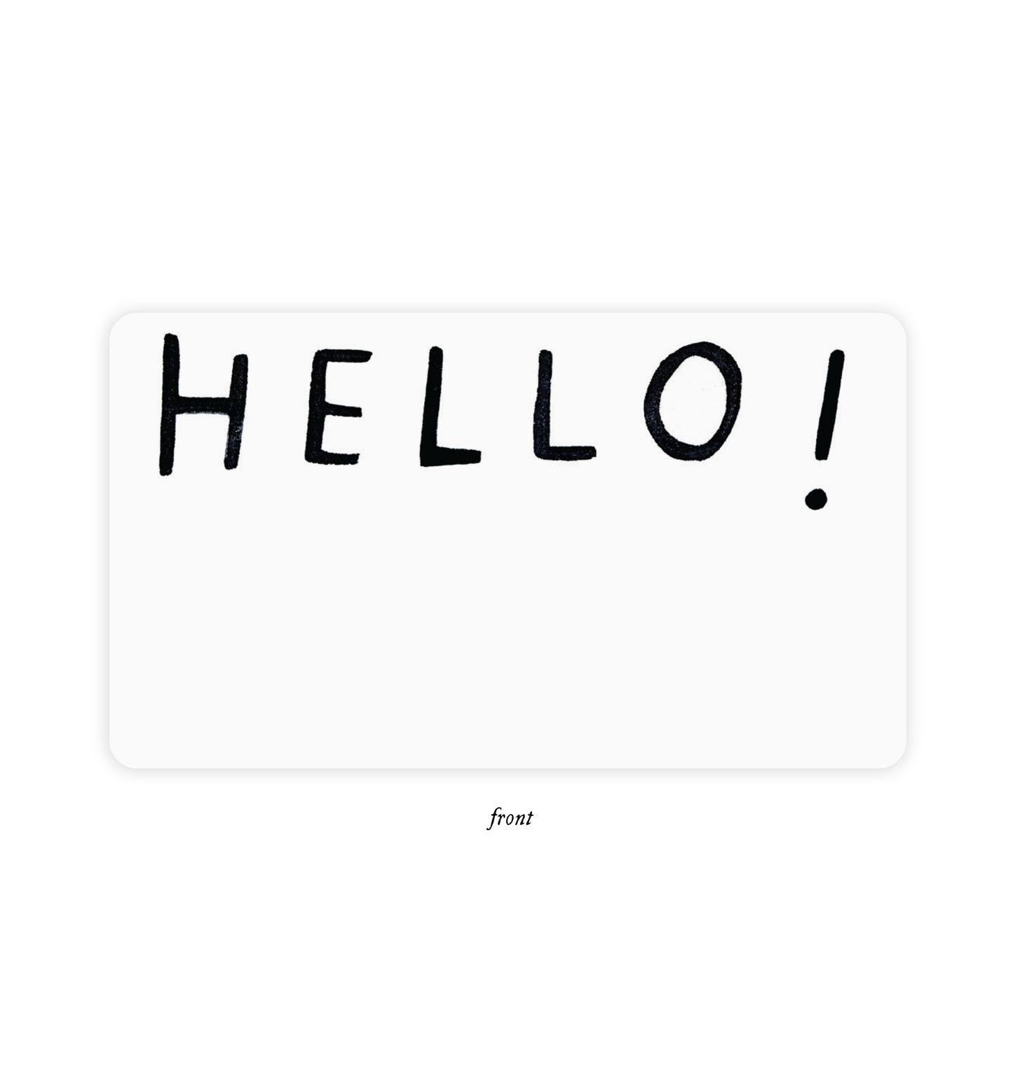Little Notes - Hello