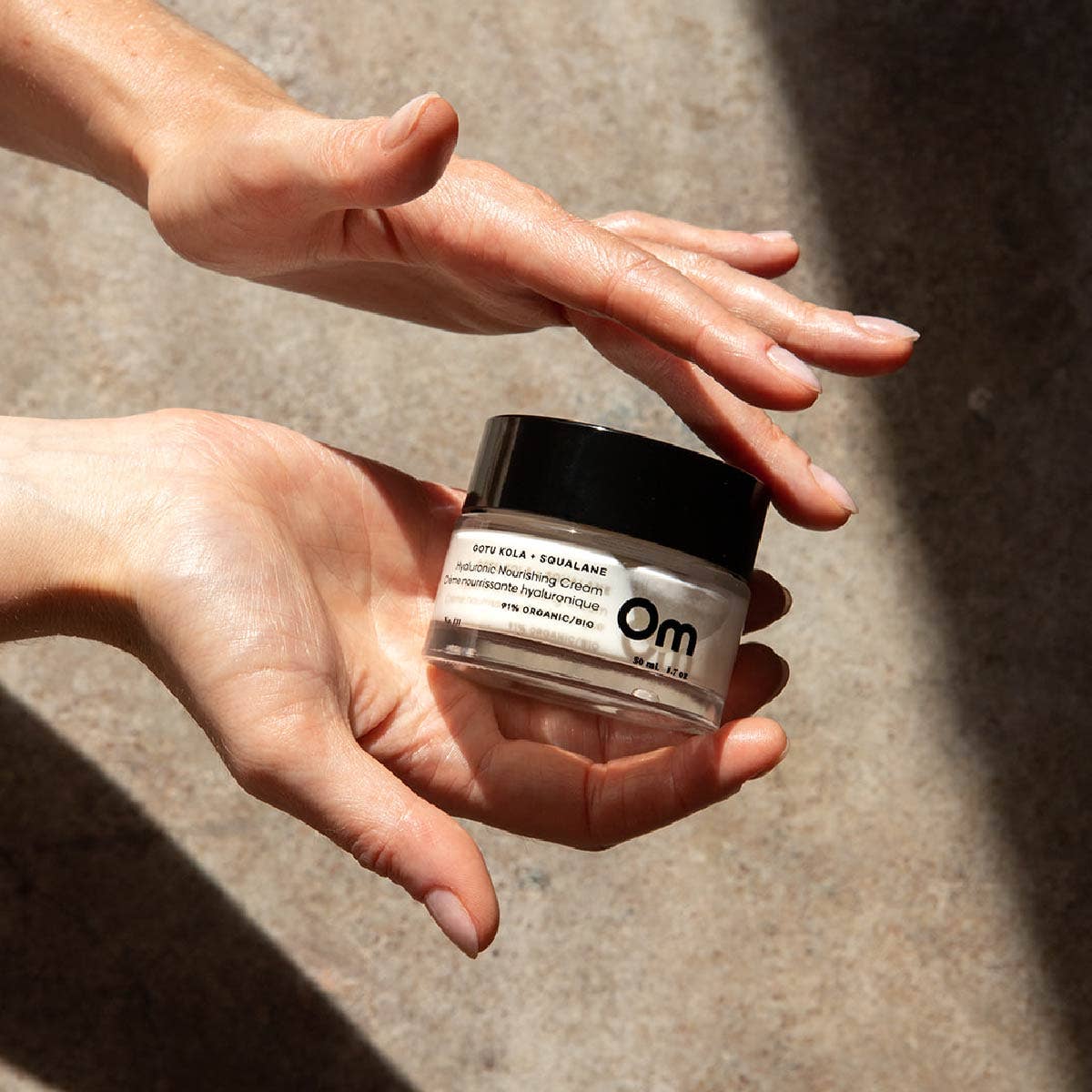 Om Organics Skincare - Gotu Kola + Squalane Hyaluronic Nourishing Cream
