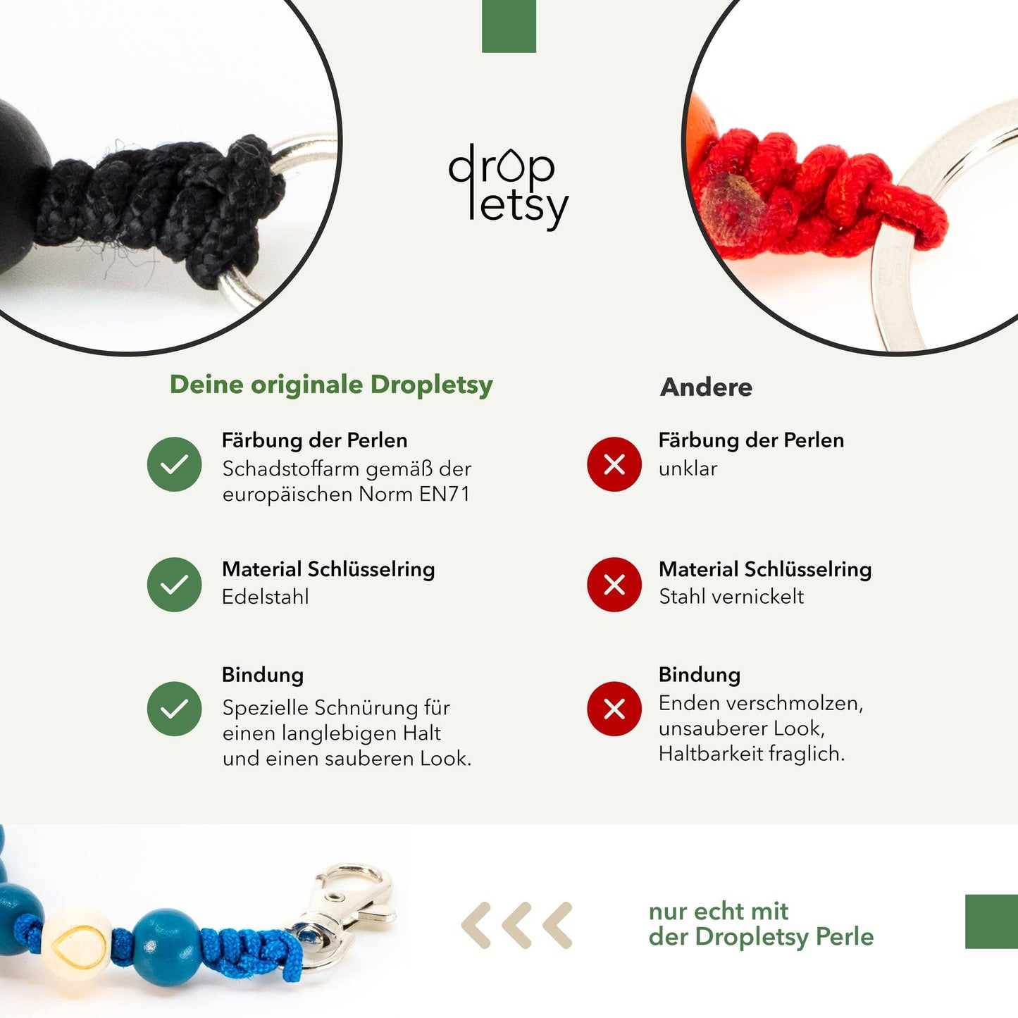 Dropletsy Phone Chain - The Beach