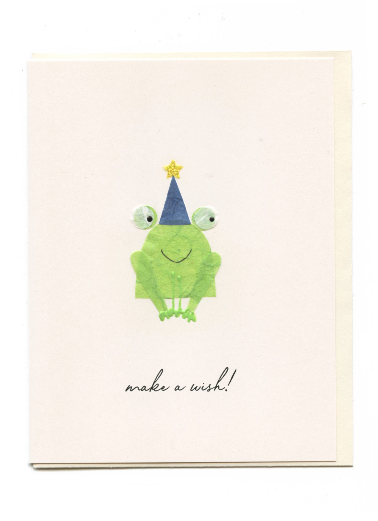 "Make a Wish!" Frog w Hat