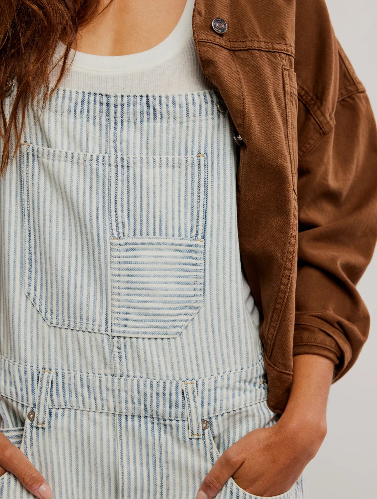 Free People Good Luck Overalls