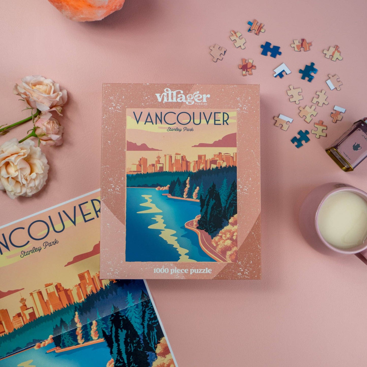 Villager Puzzles - Vancouver 1000-Piece Puzzle for Adults | Designed in Canada