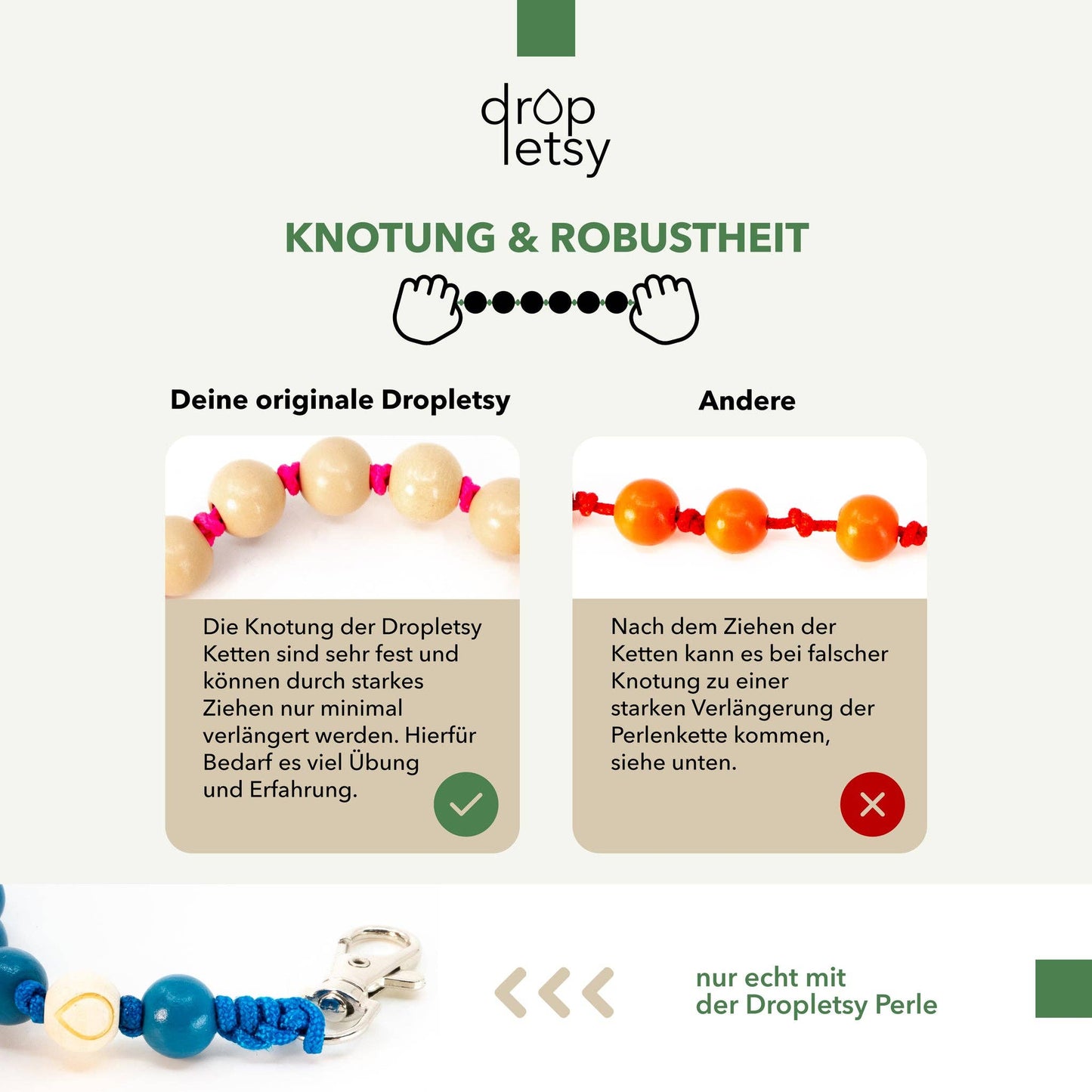 Dropletsy Phone Chain - The Beach