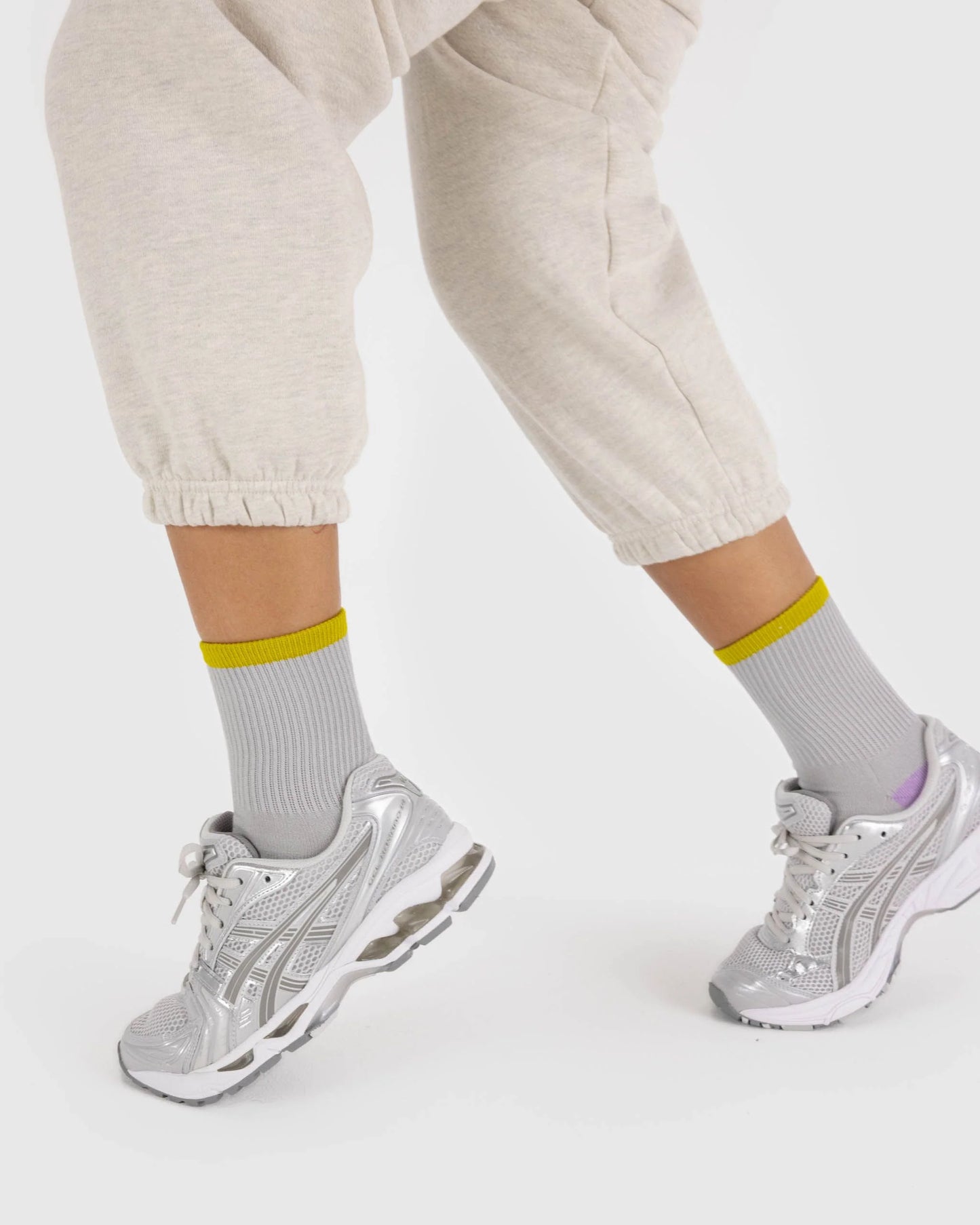 Baggu - Sock Ribbed - Fog Mix