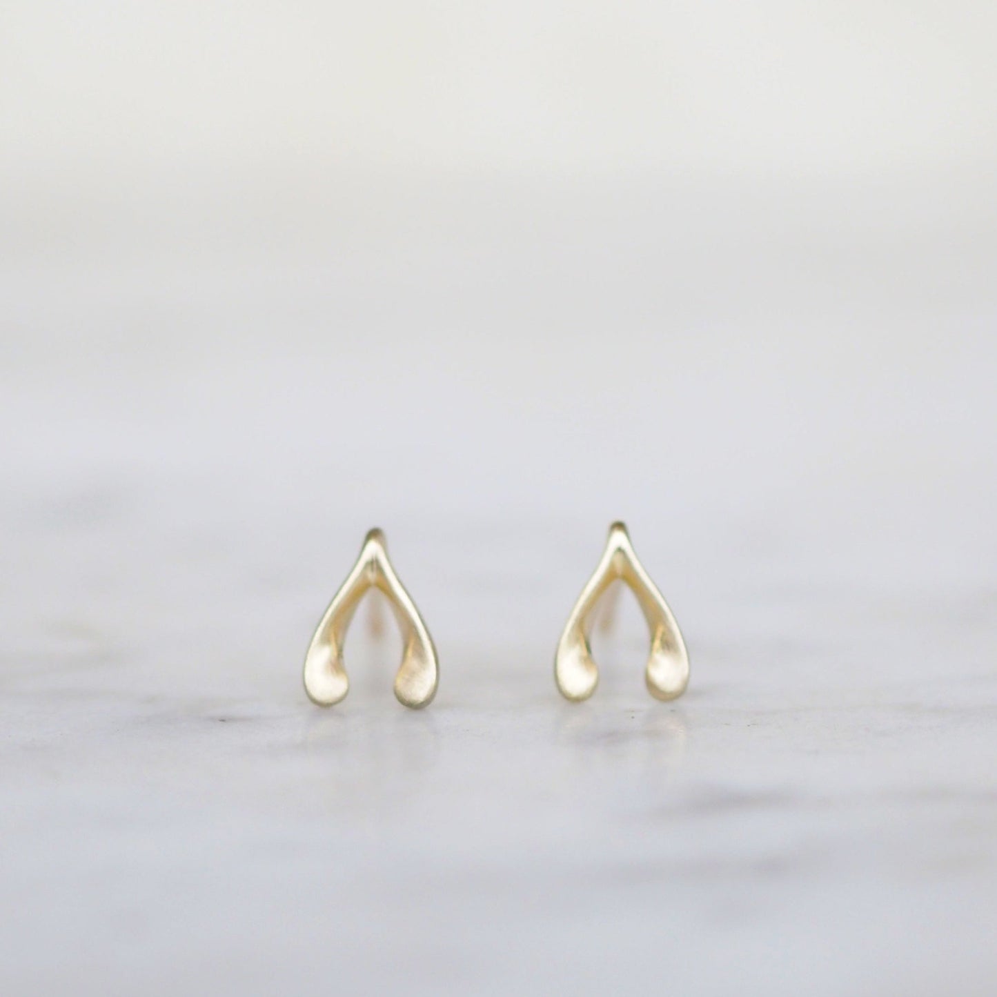 Lisa Fletcher - 10k Wishbone Earrings