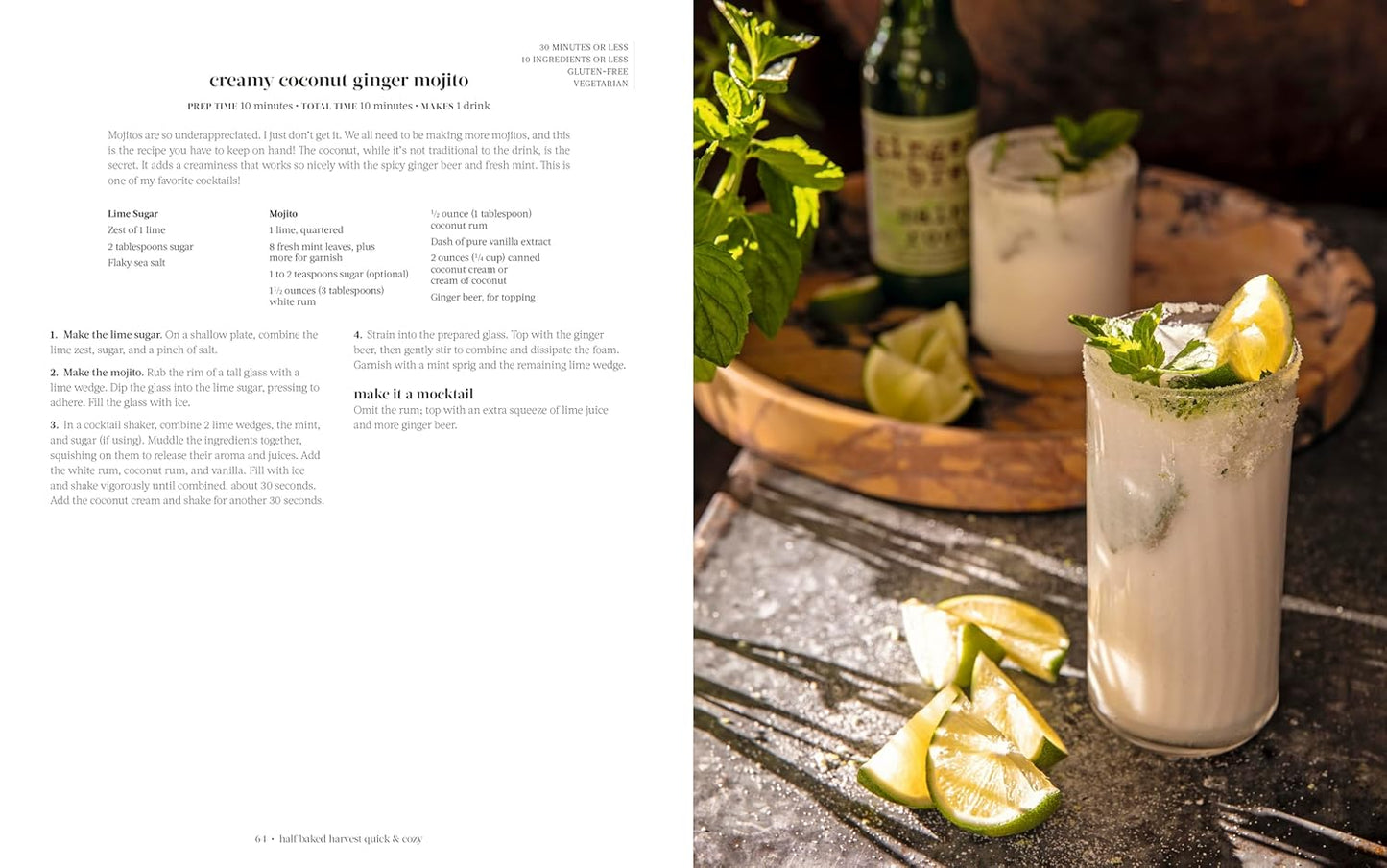 Cook Book - Half Baked Harvest - Quick & Cozy