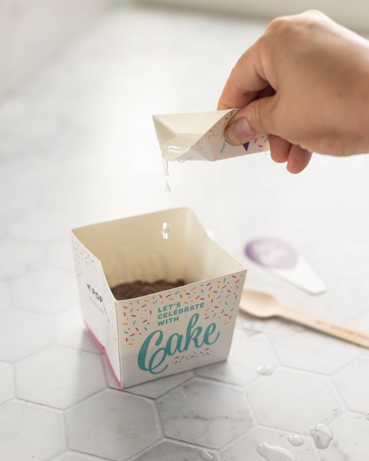 Insta Cake Card - Just Because - Zesty Lemon