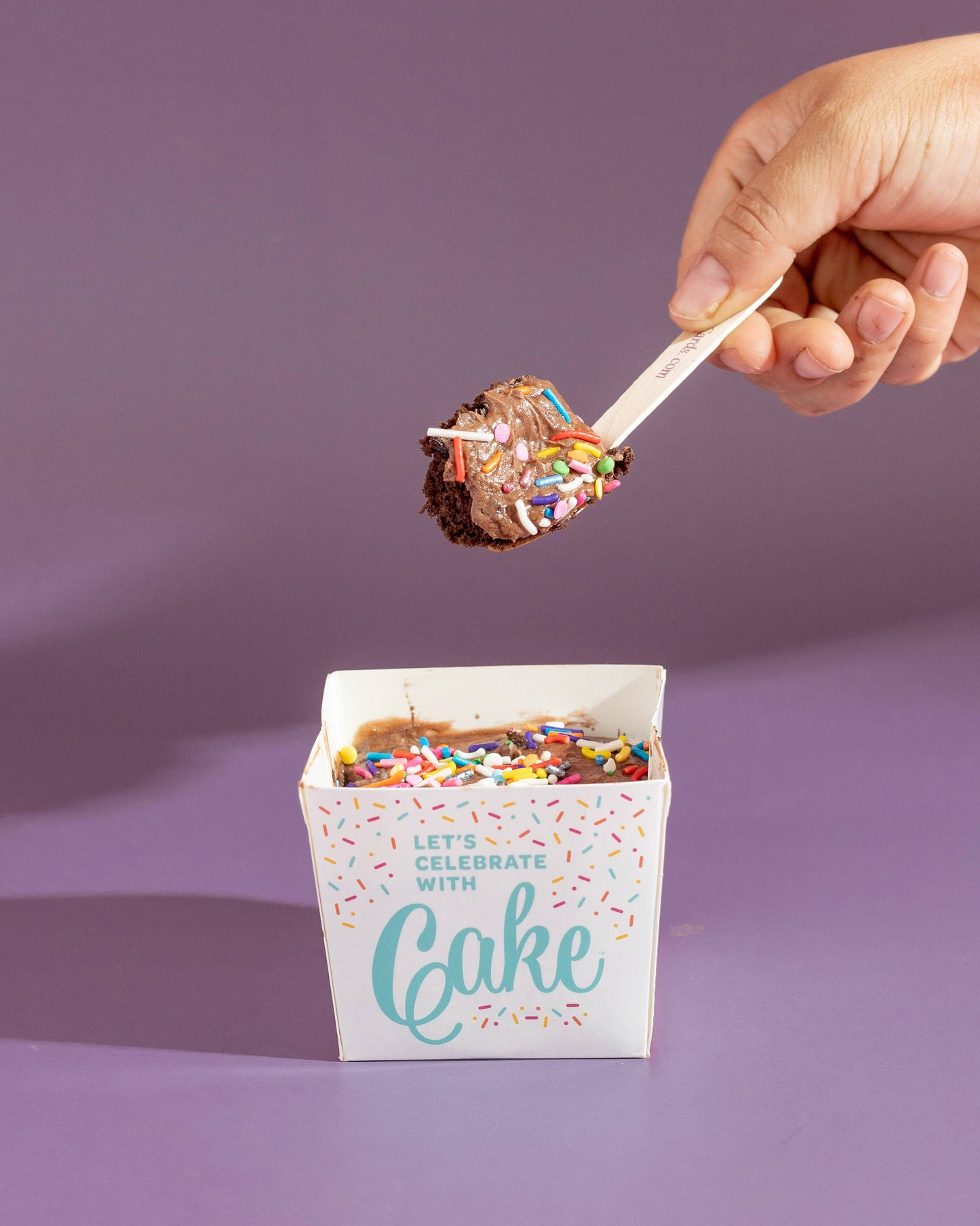 Insta Cake Card - Just Because - Zesty Lemon