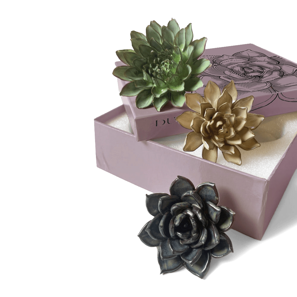 Ceramic Flower Dusk Box Set: Dusk Box Set