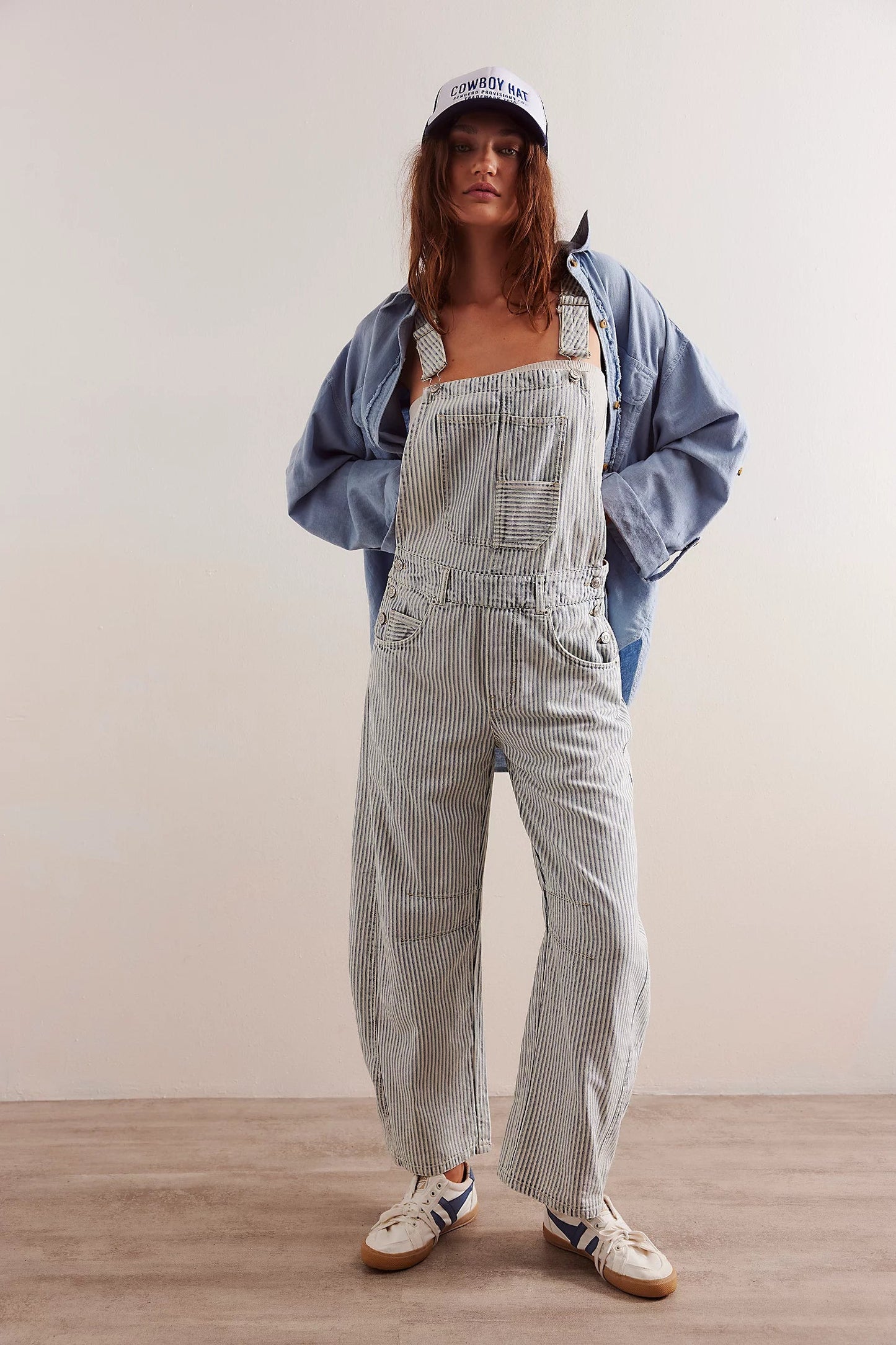 Free People Good Luck Overalls