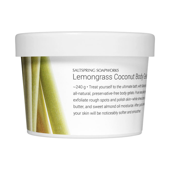 Saltspring Soapworks - Lemongrass Coconut Body Gelato