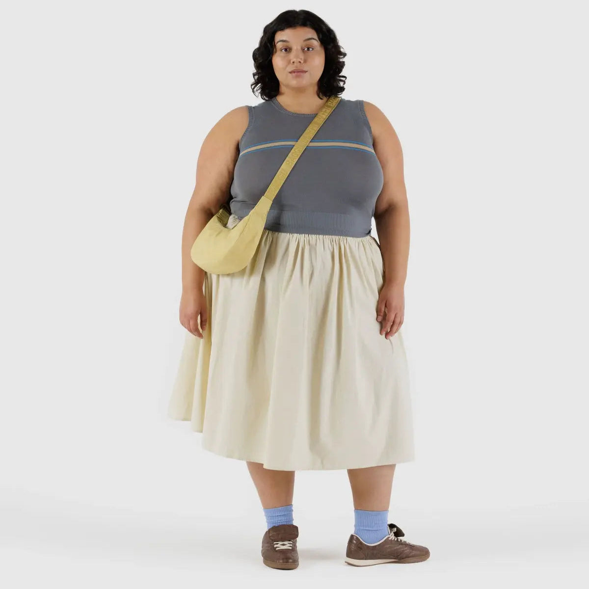 Baggu - Small Nylon Crescent Bag - Butter