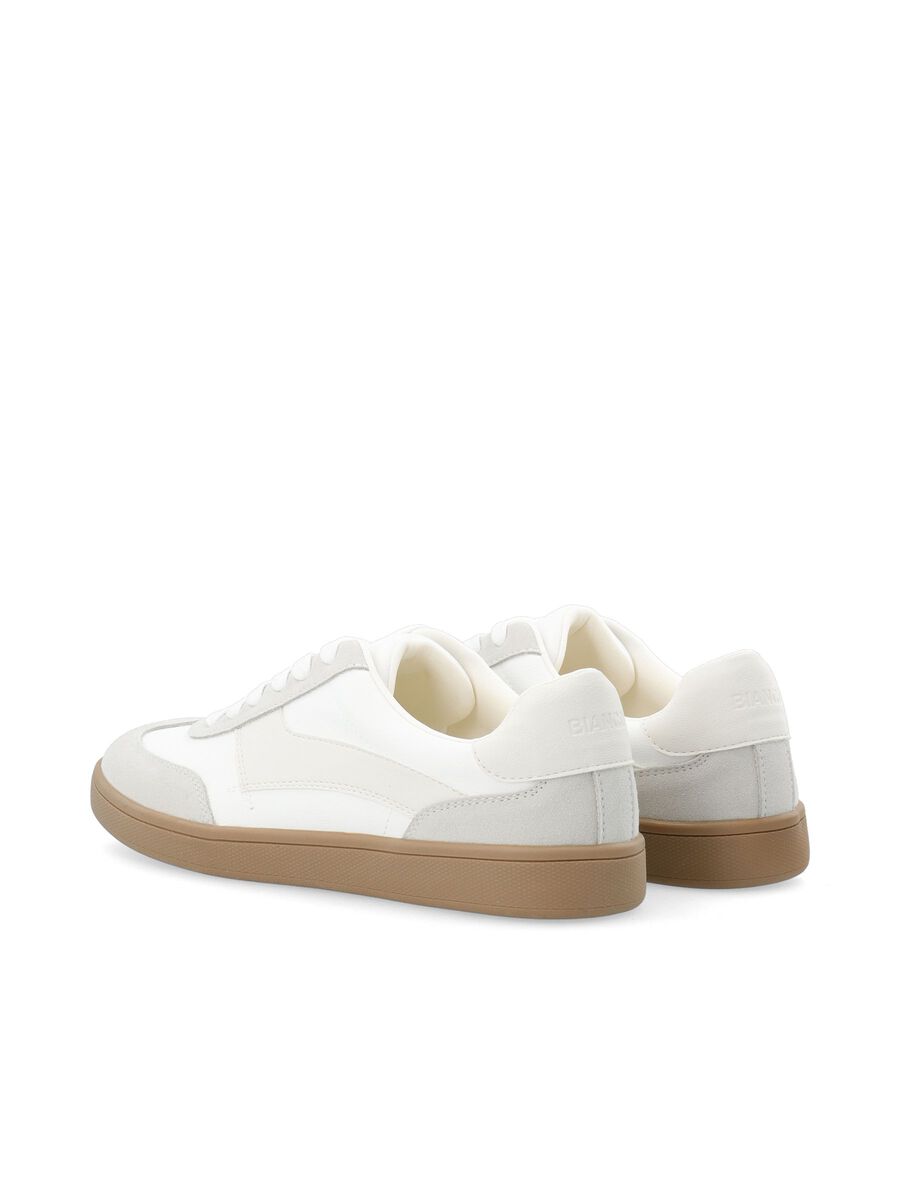 BIABERLIN LOW-TOP TRAINERS - Off White