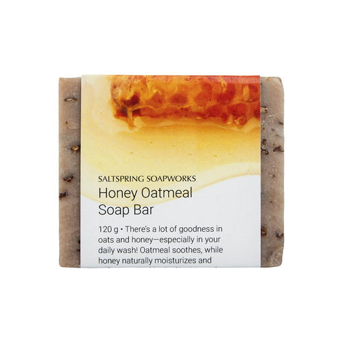 Saltspring Soapworks - Soap Bar - Honey Oatmeal