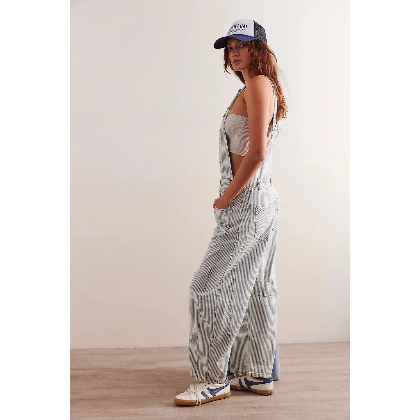 Free People Good Luck Overalls