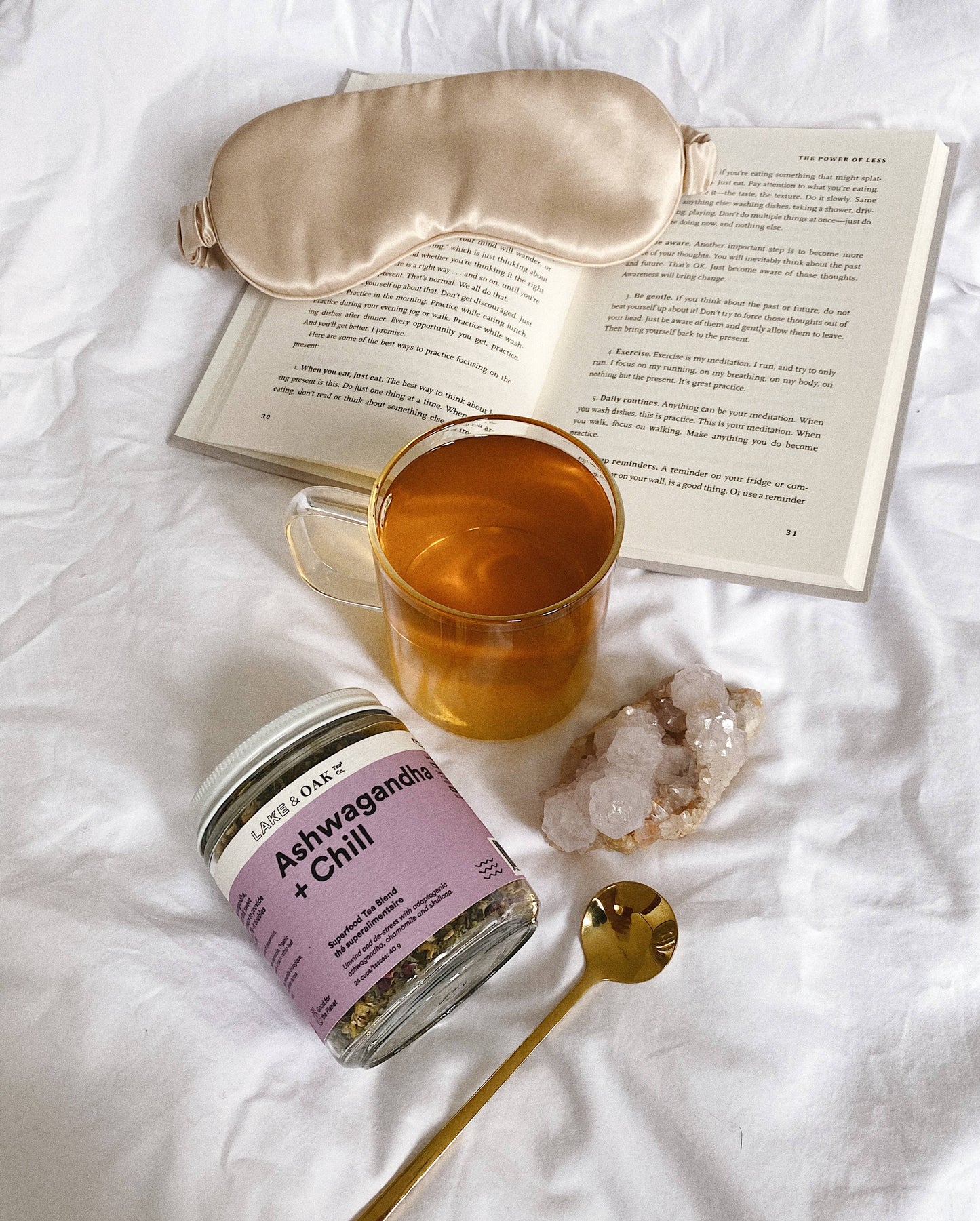 Lake & Oak Tea Co. - Ashwagandha + Chill - Superfood Tea Blend