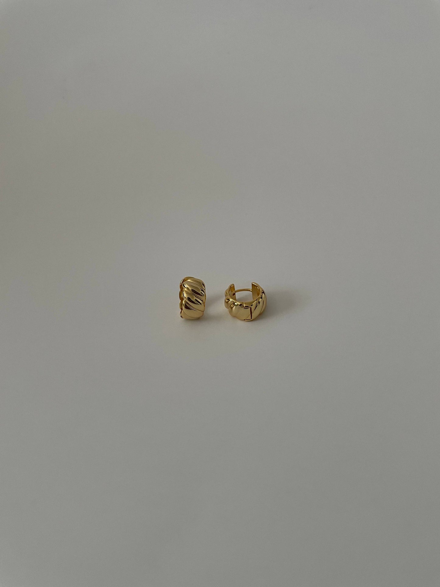 Earrings - Mia Huggies - Gold