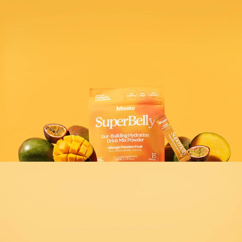 SuperBelly - Hydration & Gut Mix - Mango Passionfruit