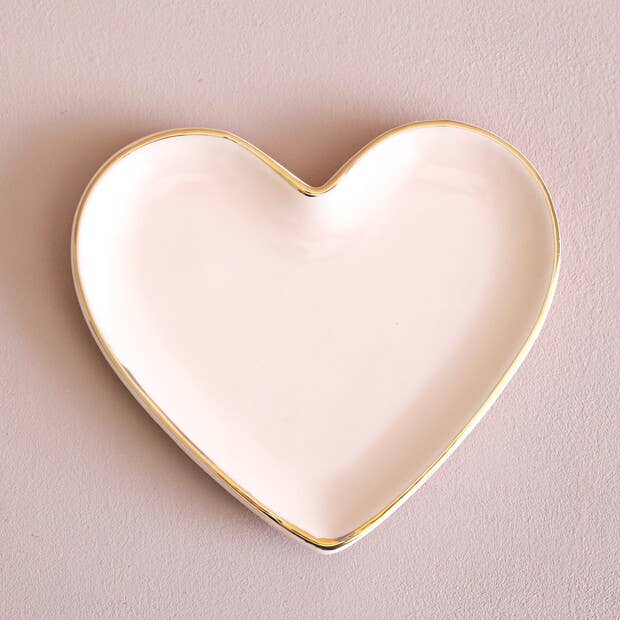 Trinket Dish - Pink Heart