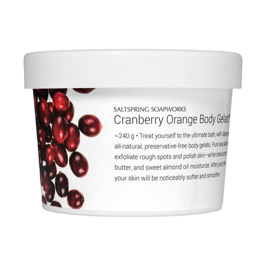 Saltspring Soapworks - Cranberry Orange Body Gelato