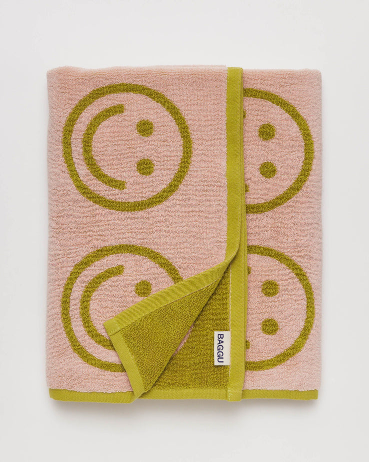 Baggu - Bath Towel - Happy Ochre