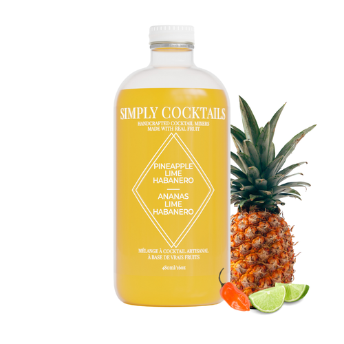 Simply Cocktails - Pineapple Habanero Margarita Mix - 16oz