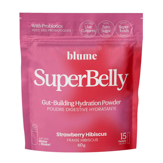 Blume - SuperBelly Hydration & Gut Mix - Strawberry Hibiscus