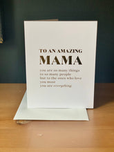 To an Amazing Mama