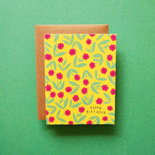 Little Flower Birthday Card