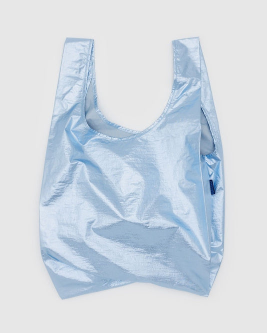 Baggu - Standard Bag - Metallic Light Blue