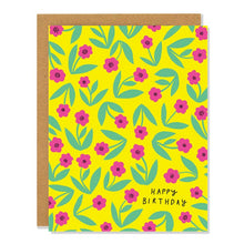 Little Flower Birthday Card