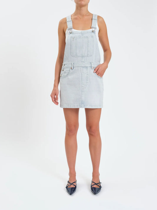 DAZE Denim Charmer skirtall in Baby Talk